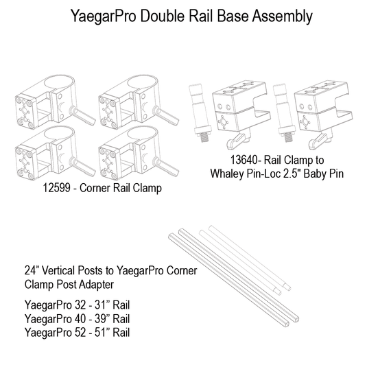 Whaley Rail 2 - DIT Monitor Bar Kit