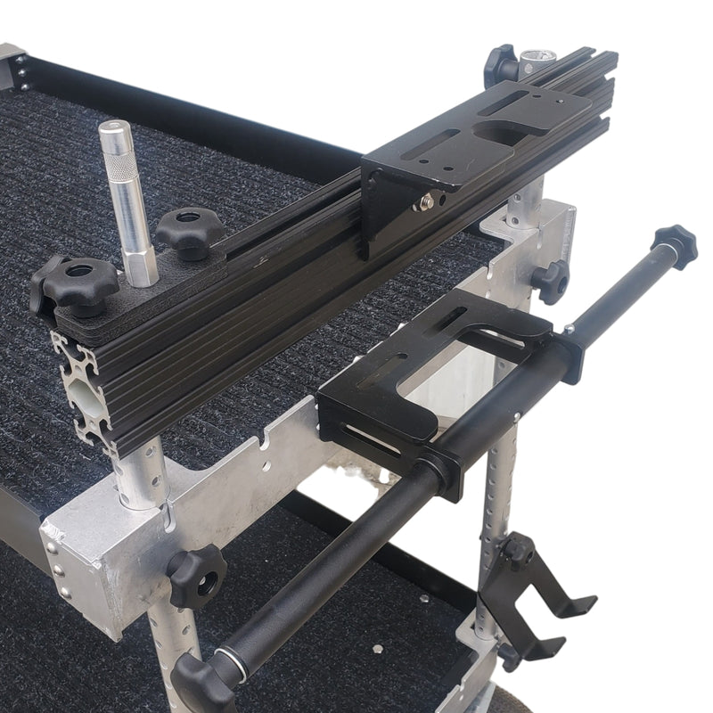 Load image into Gallery viewer, YaegerONE Horizontal Bar w/ Mitchell Bracket, Two Cable Hooks, and Baby Pin
